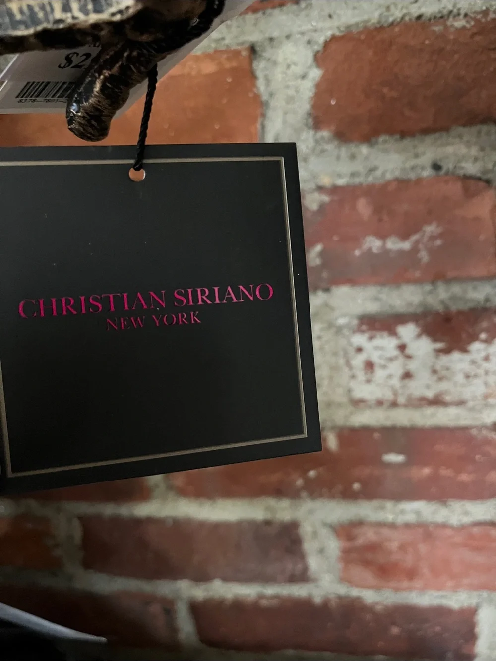 Christian Siriano Metallic Black and Gold Pumpkin Figure